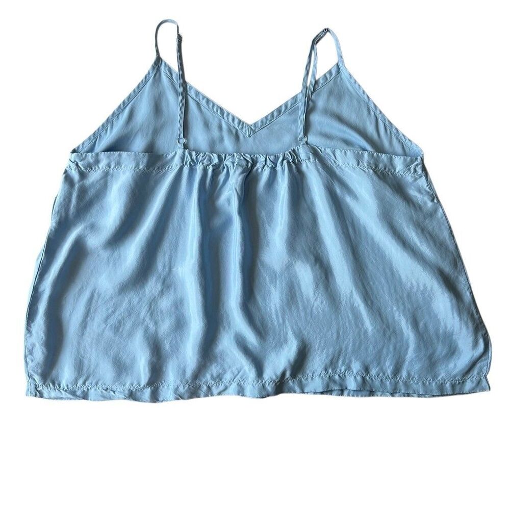 Athleta Calm Cool Sleeveless Spaghetti Strap V-Neck Cami Gray Women's Size 2X - Picture 3 of 10